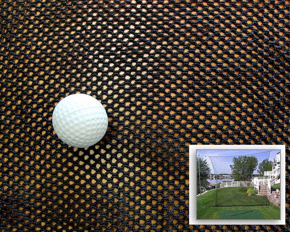 Cimarron Sports Archery Practice Netting/Baffle 10x10 Golf Net CMWGNB